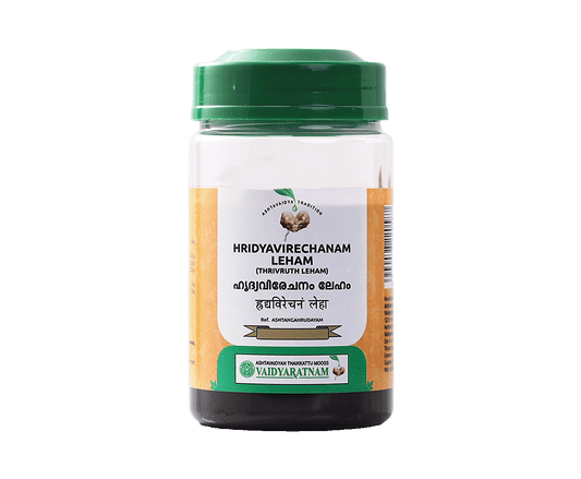 Vaidyaratnam Hridyavirechanam Leham