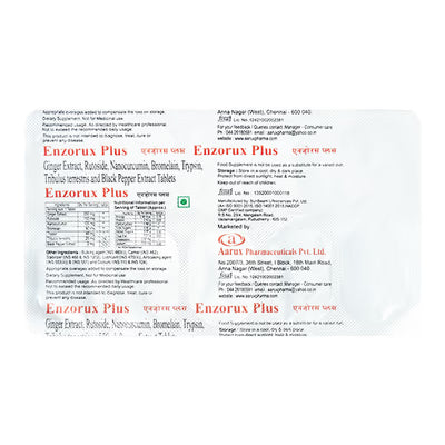 Aarux Enzorax Plus Tablets