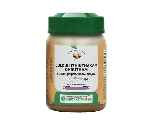 Vaidyaratnam Gulguluthikthakam Ghrutham
