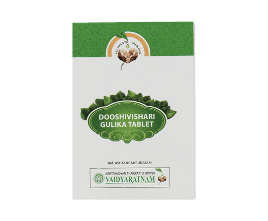 Vaidyaratnam Dhooshivishari Gulika Tablets