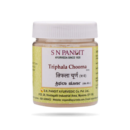 S N Pandit Triphala Churna