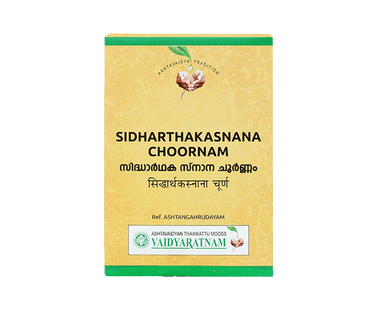 Vaidyaratnam Sidharthakasnana Choornam