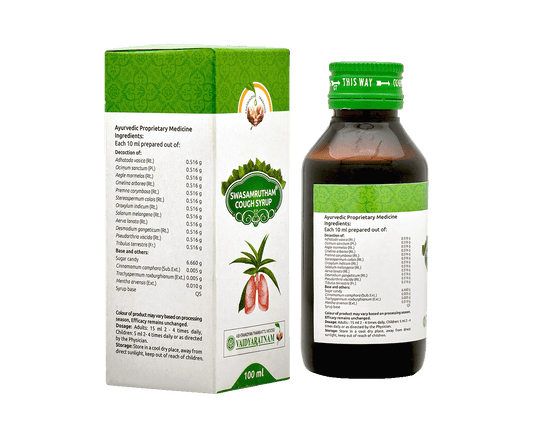 Vaidyaratnam Swasamurtham Cough Syrup