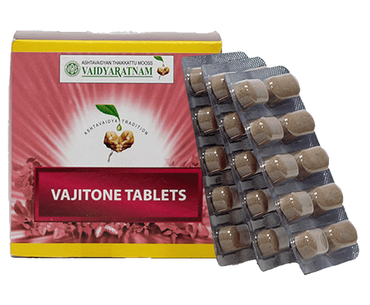 Vaidyaratnam Vajitone Tablets