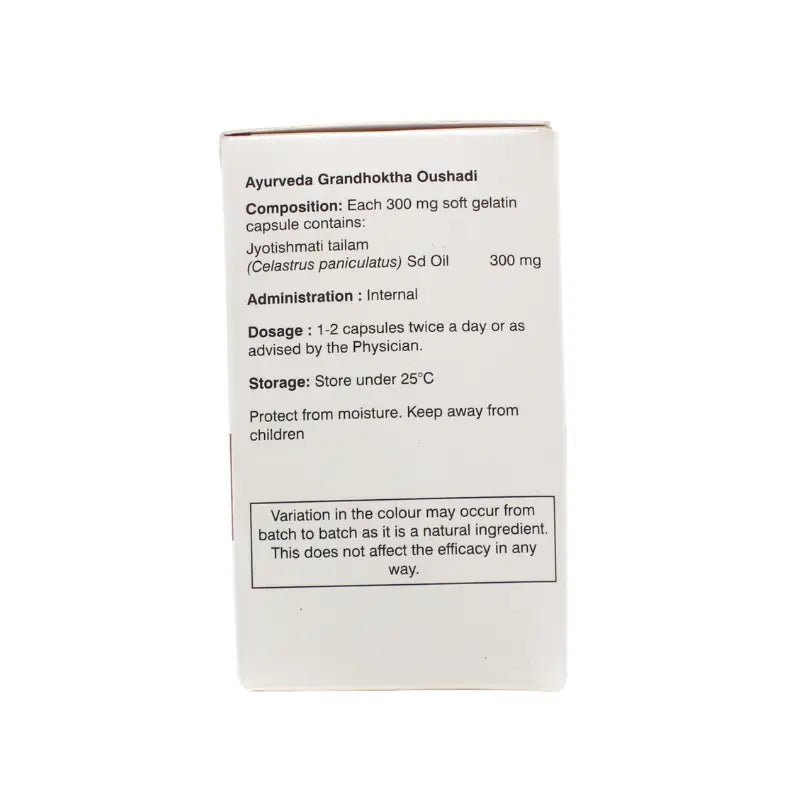 Sahasrayogam Jyotishmati Tailam Capsules