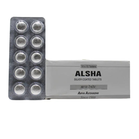 Arya Aushadhi Alsha Tablets