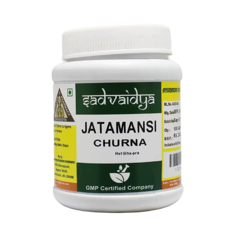 Sadvaidya Jatamansi Churna