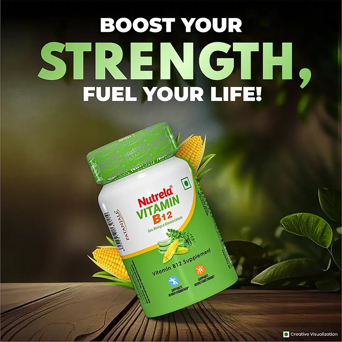 Patanjali Nutrela Vitamin B12 Capsules