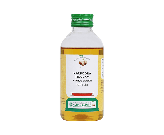 Vaidyaratnam Karpoora Thailam