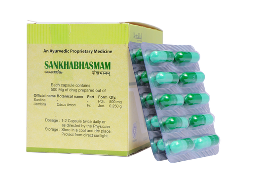 Kottakkal Sankha Bhasmam Capsules