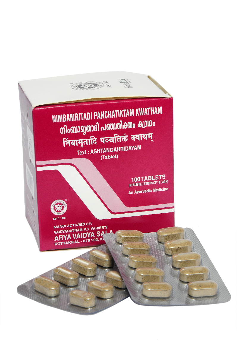 Kottakkal Nimbamritadi Panchatiktam Kwatham Tablets