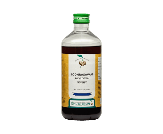 Vaidyaratnam Lodhrasavam