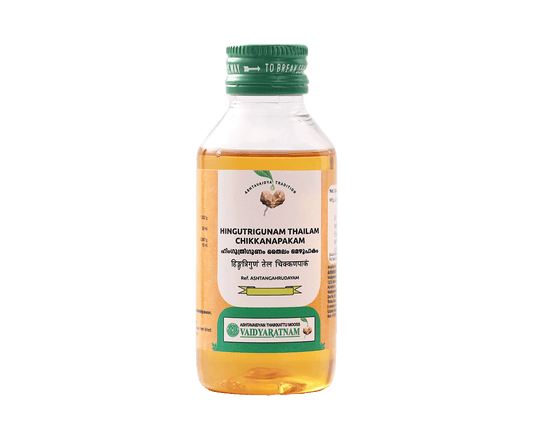 Vaidyaratnam Hinguthigunam Thailam Chikkanapakam