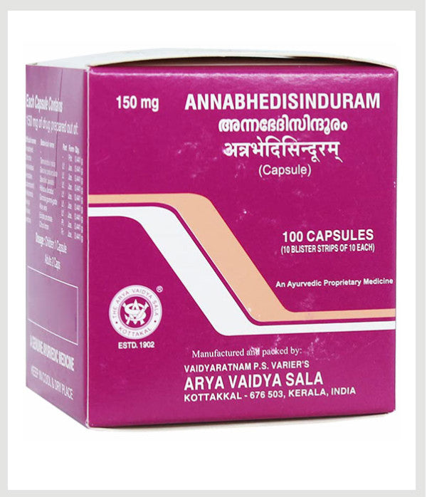 Kottakkal Annabhedi Sinduram Capsules