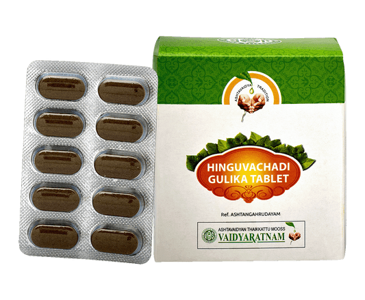 Vaidyaratnam Hinguvachadi Gulika Tablets
