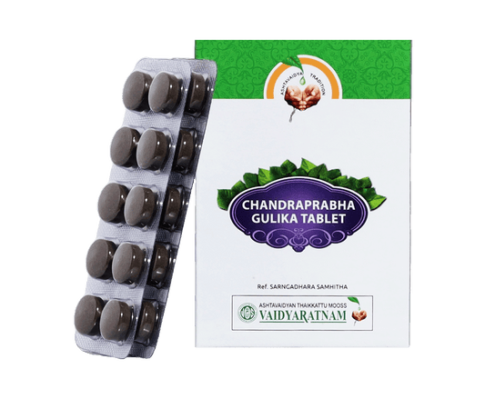 Vaidyaratnam Chandraprabha Gulika Tablets