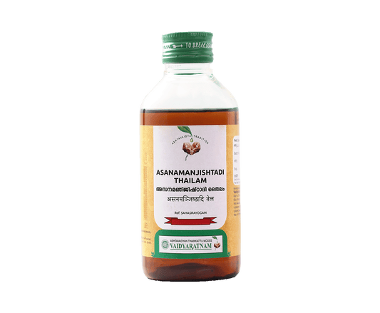 Vaidyaratnam Asanamanjishtadi Thailam