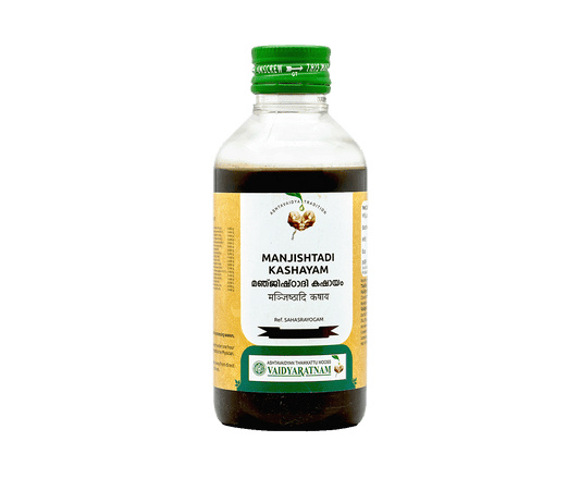 Vaidyaratnam Manjishtadi Kashayam