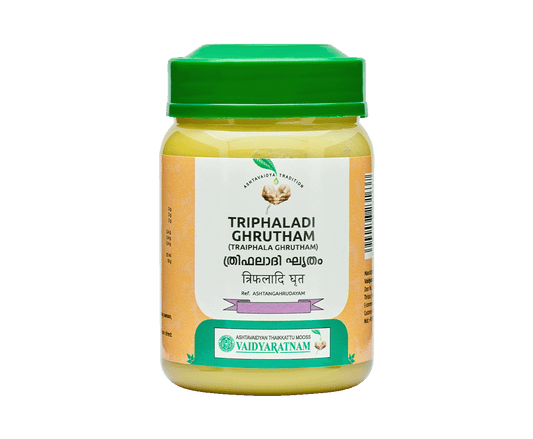 Vaidyaratnam Triphaladi Ghrutham ( Traiphala Ghrutham)