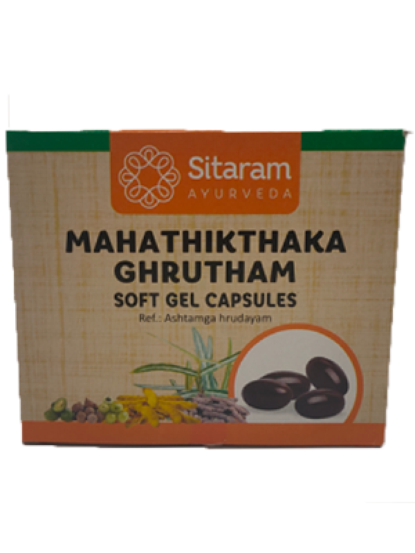 Sitaram Mahathikthakam Ghrutham SG Capsule