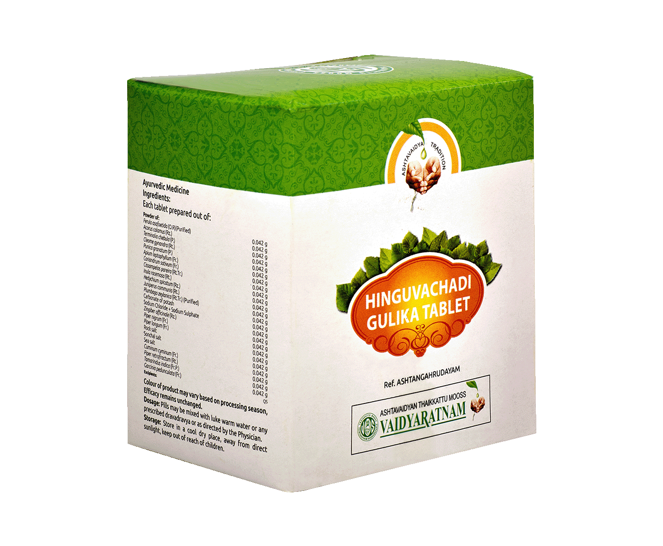 Vaidyaratnam Hinguvachadi Gulika Tablets